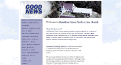 Desktop Screenshot of hamiltonunionpresbyterianchurch.org